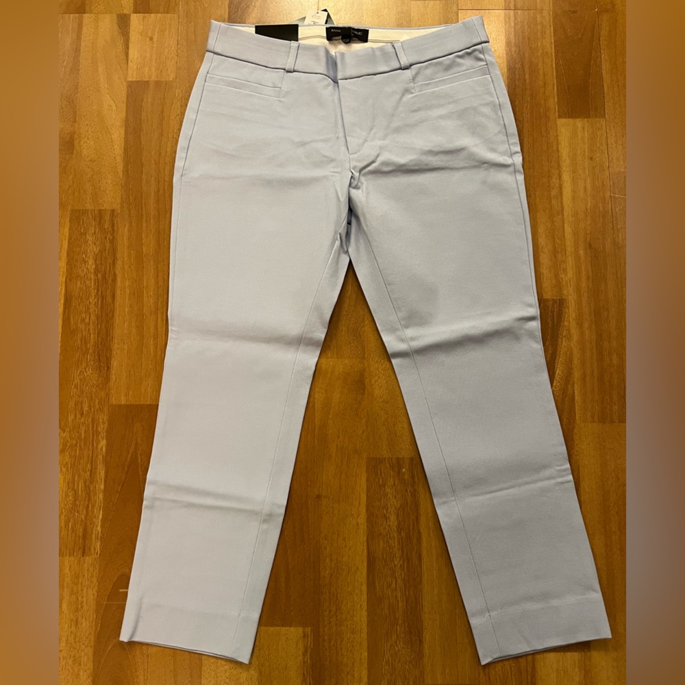 Banana Republic Sloan Crop Pants Baby Blue